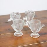 Coquetiers en verre déco basse-cour