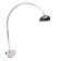 Chrome arc lamp in perfect condition, retro 1970s style.