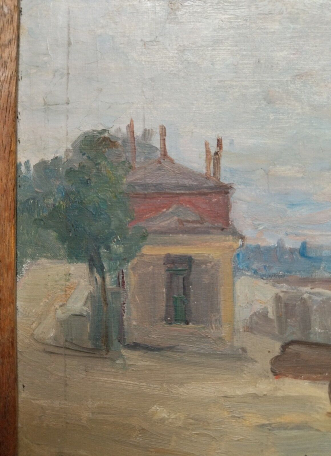 Painting of Notre Dame de Paris quai de la Tournelle