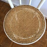 Four vintage bistro chairs