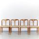 Johannes Andersen "Juliane" Chair for Uldum I Set of Four