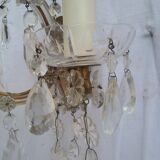 Pair of stamped wall light