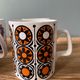 Set of 6 vintage mug staffordshire potteries made in England