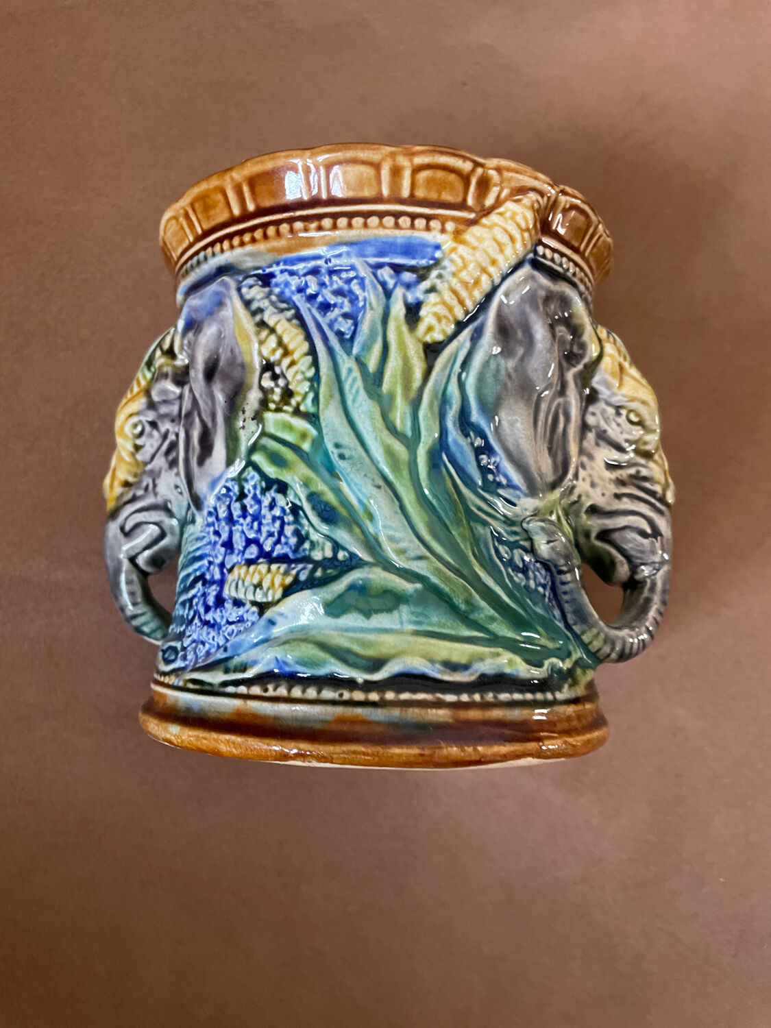 Pot in slip nineteenth century