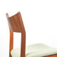 Chaises danoises en teck chaises L.H. Qvesehl, années 1960