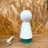Lampe en opaline vintage design - années 1970