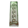 Brutalist glass block vase from the mid-century space age, 1960s