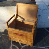 Bench chest rattan with drawer
