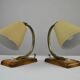 Pair of Table or Desk Lamps, Sweden, 1940s/1950s by EWÅ Armaturfabrik (attributed)