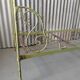 Wrought iron bench bed