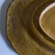 Glazed earthenware country dish with fluting, Provence 1950.