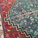 Handmade square Persian rug
