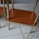 Pair of extra tables sofa tips Richard Creation 50s
