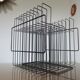 Vinyl rack in black painted metal  1960s