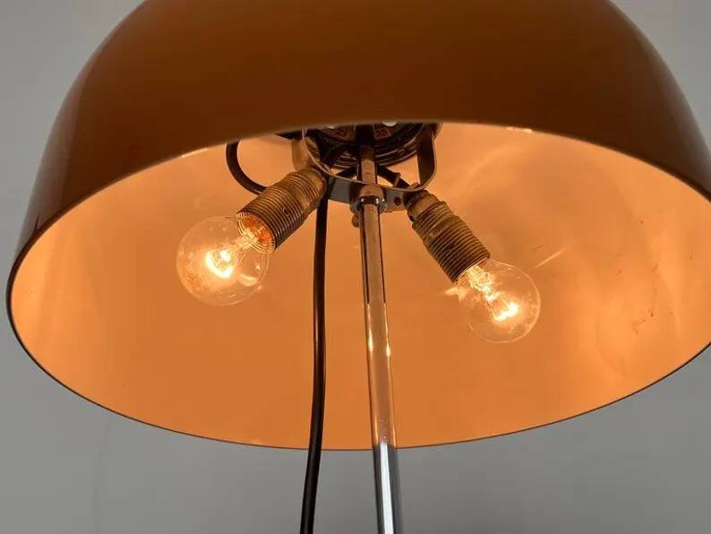 Design mid century Harvey Guzzini Meblo Floor Lamp, Italy 1970s