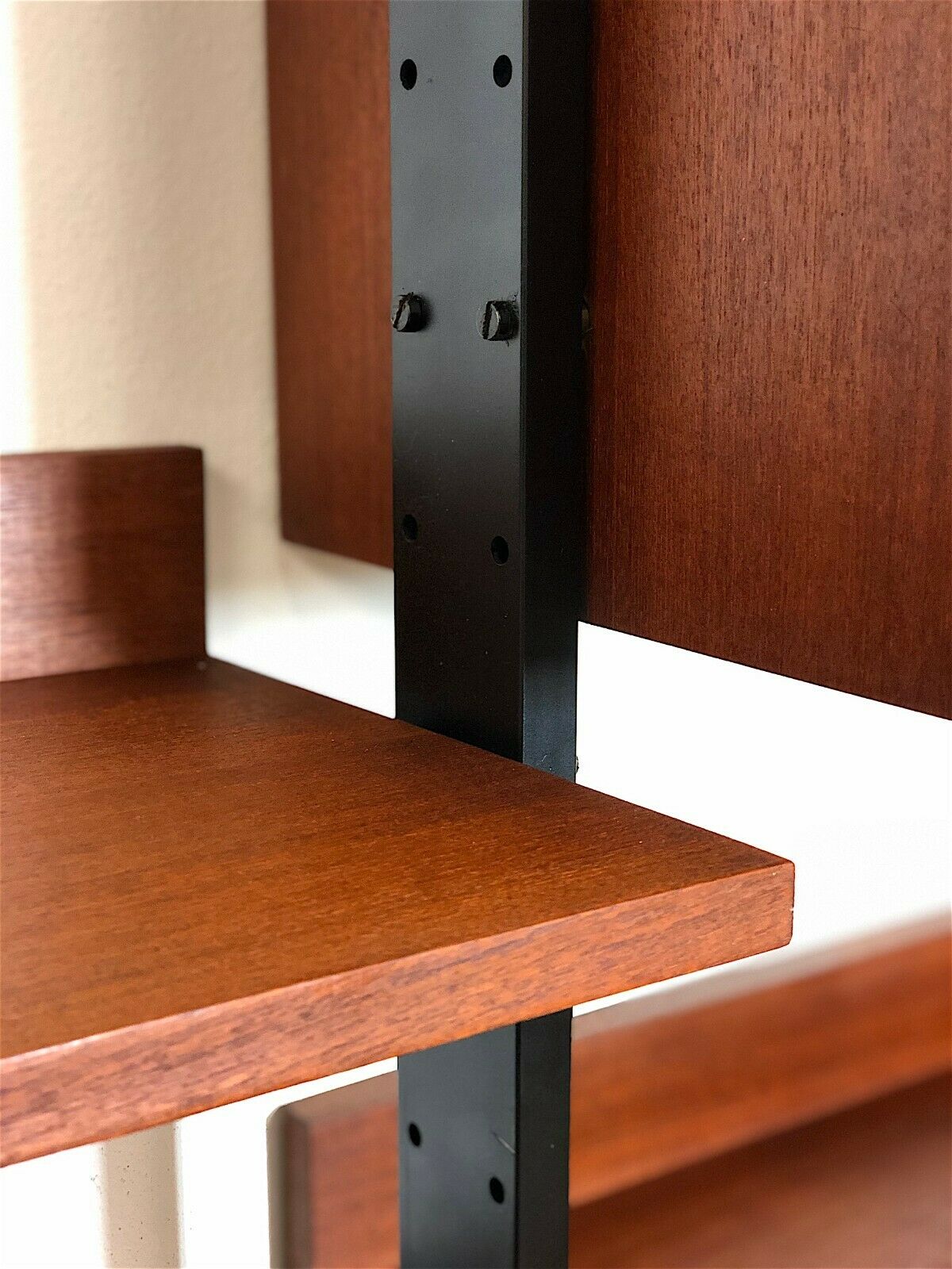 Modular storage cabinet and bookcase. Italy, 60s