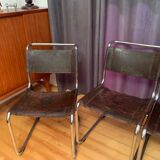 A set of six S33 chairs by Mart Stam, Thonet, Germany, 1960s.