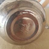 Oriental teapot silver metal