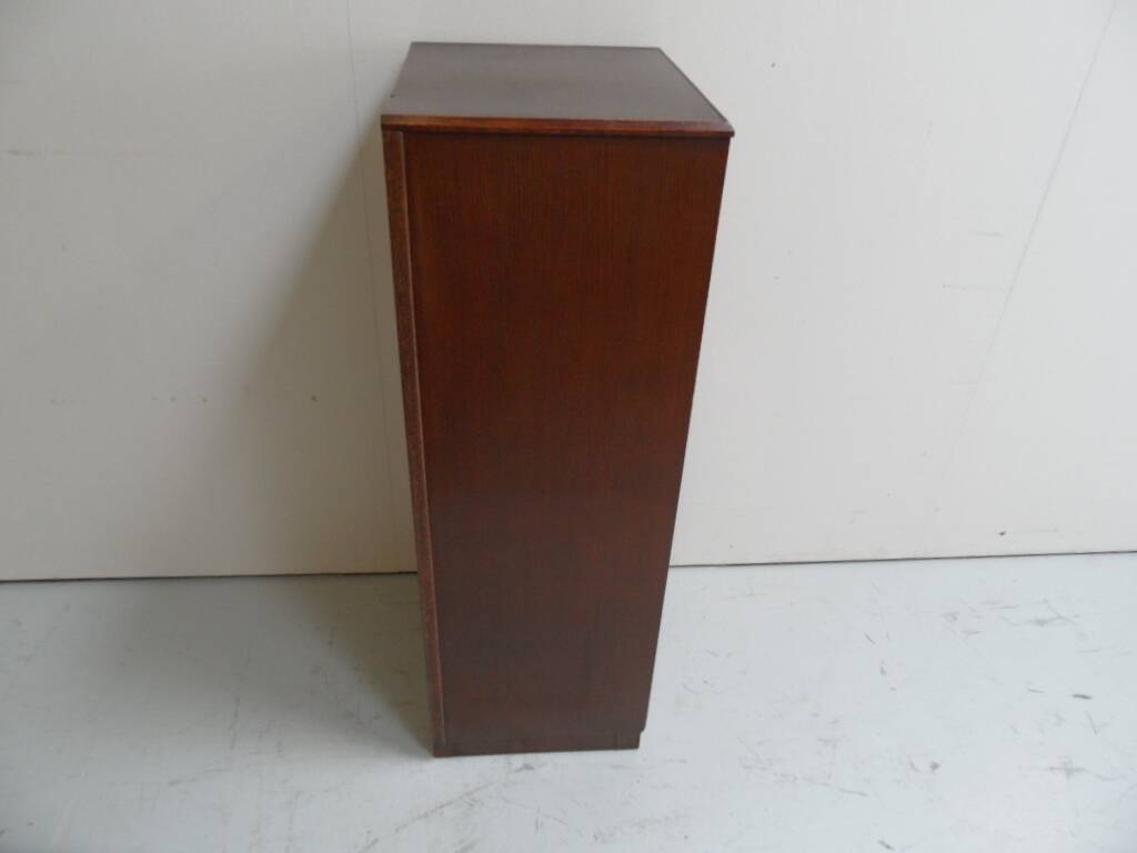 Vintage filing cabinet with roller shutter