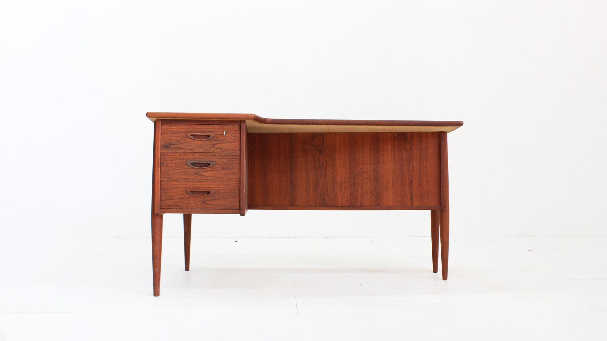 Vintage Danish teak desk 1960s