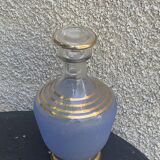 Liqueur set, Porto, consisting of a blue granite carafe and 6 glasses