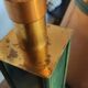 Art Deco Lamp Attributed to Paul Dupré Lafon / Se Killier and Parch Leather