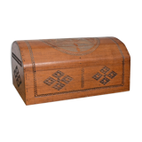 Malagasy carved chest made of precious wood