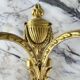 Pair of Gilt Bronze Wall Lights, Maison Baguès, Louis XVI Style, 20th Century