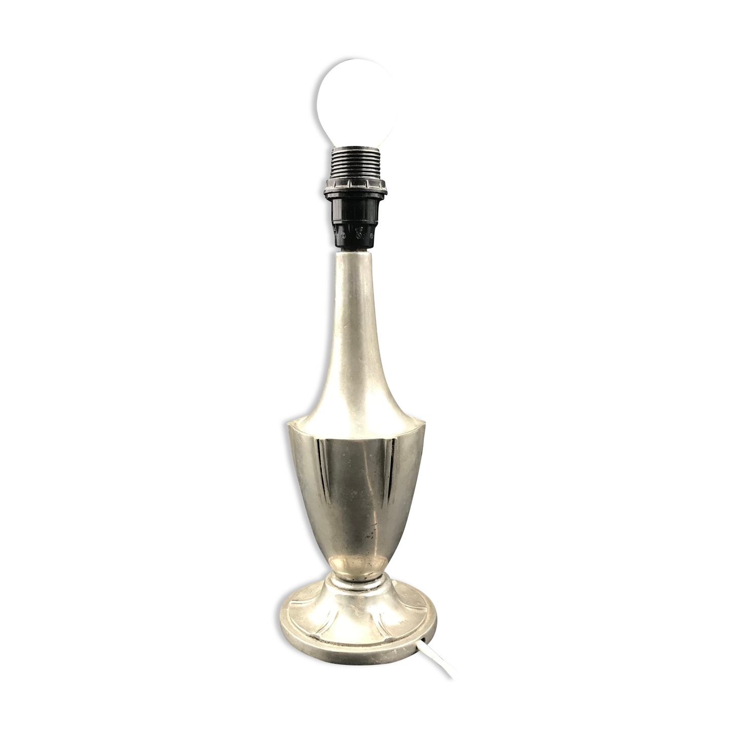Pied de lampe en étain -le fontaine Paris