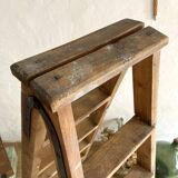 Antique wooden painter's stepladder