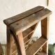 Antique wooden painter's stepladder