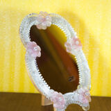 Venetian mirror Ongaro e Fuga Italy, Murano glass mirror, table mirror or wall mirror