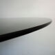 Table glass smoked foot vintage tulip 70