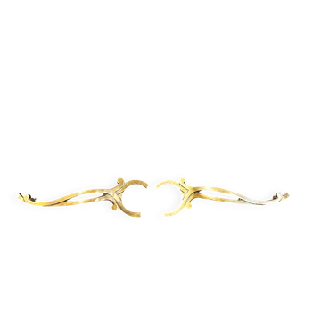 Poignées de porte art déco