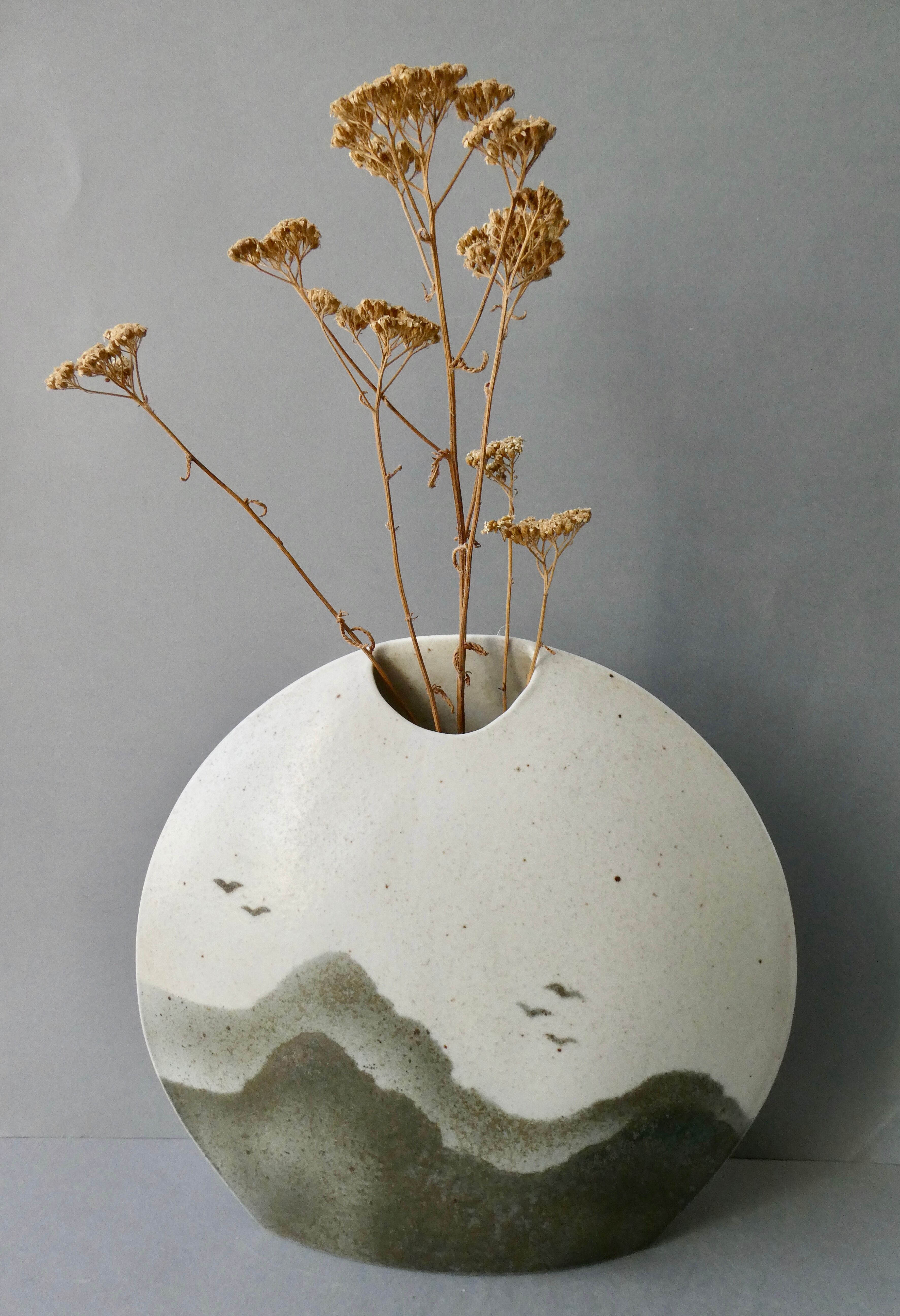 Vase lentille en porcelaine Virebent