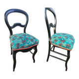Lot de 2 chaises Louis Philippe