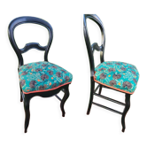 Set of 2 Louis Philippe chairs