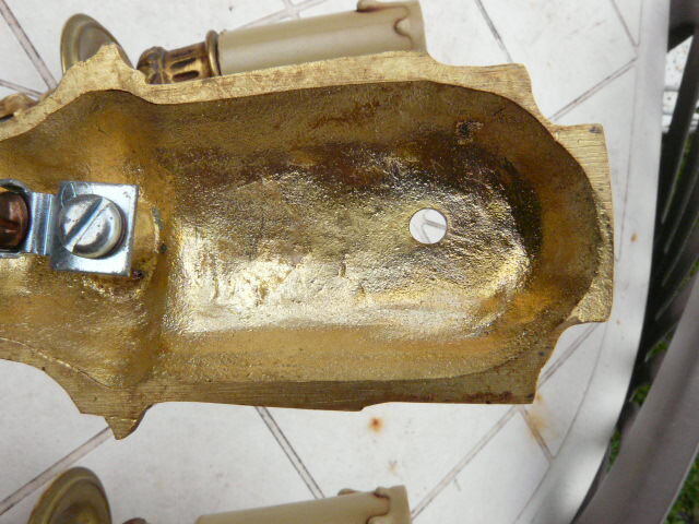 Pair of quiver sconces Louis XVI style