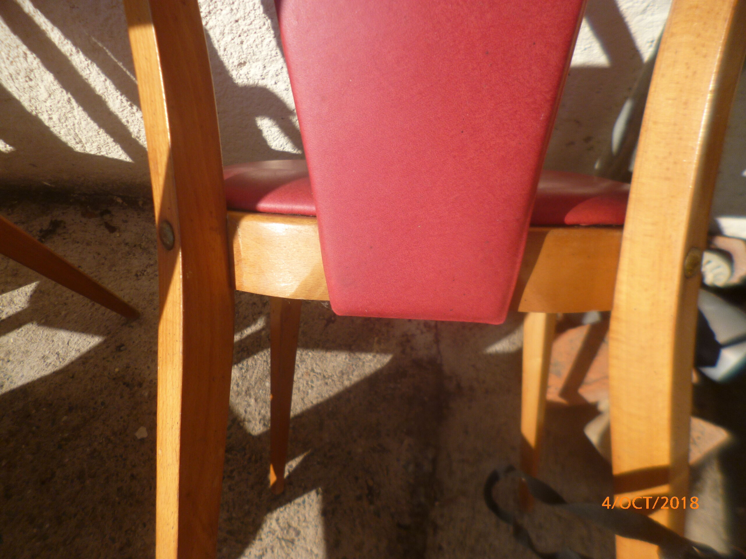 Set of 10 chairs 1960