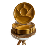 Gien plates vintage 70s