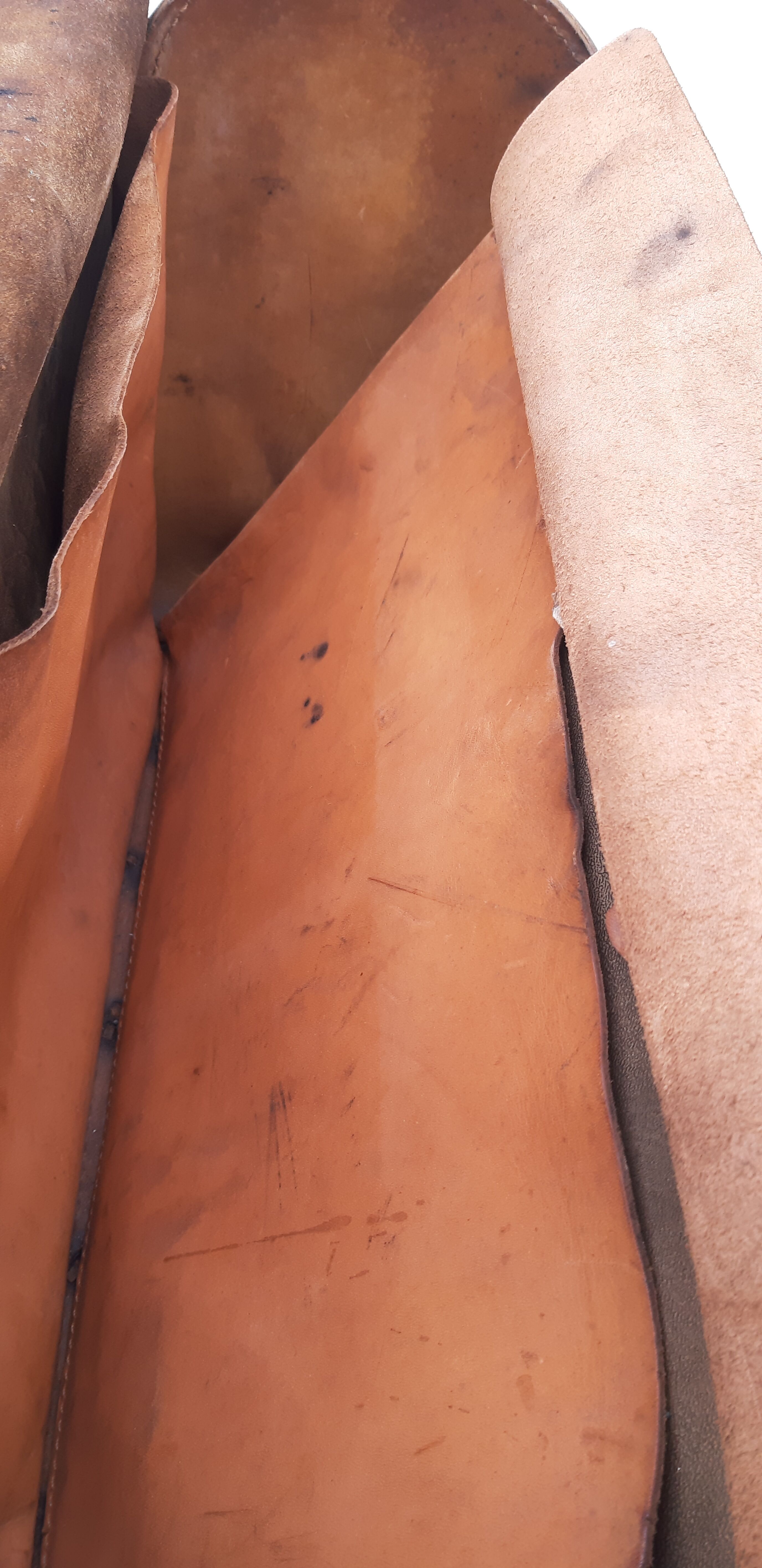 Edf leather work bag