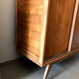 Wardrobe sewing door