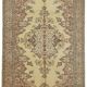 Turkish Wool Vintage Kayseri Rug 197 cm x 287 cm