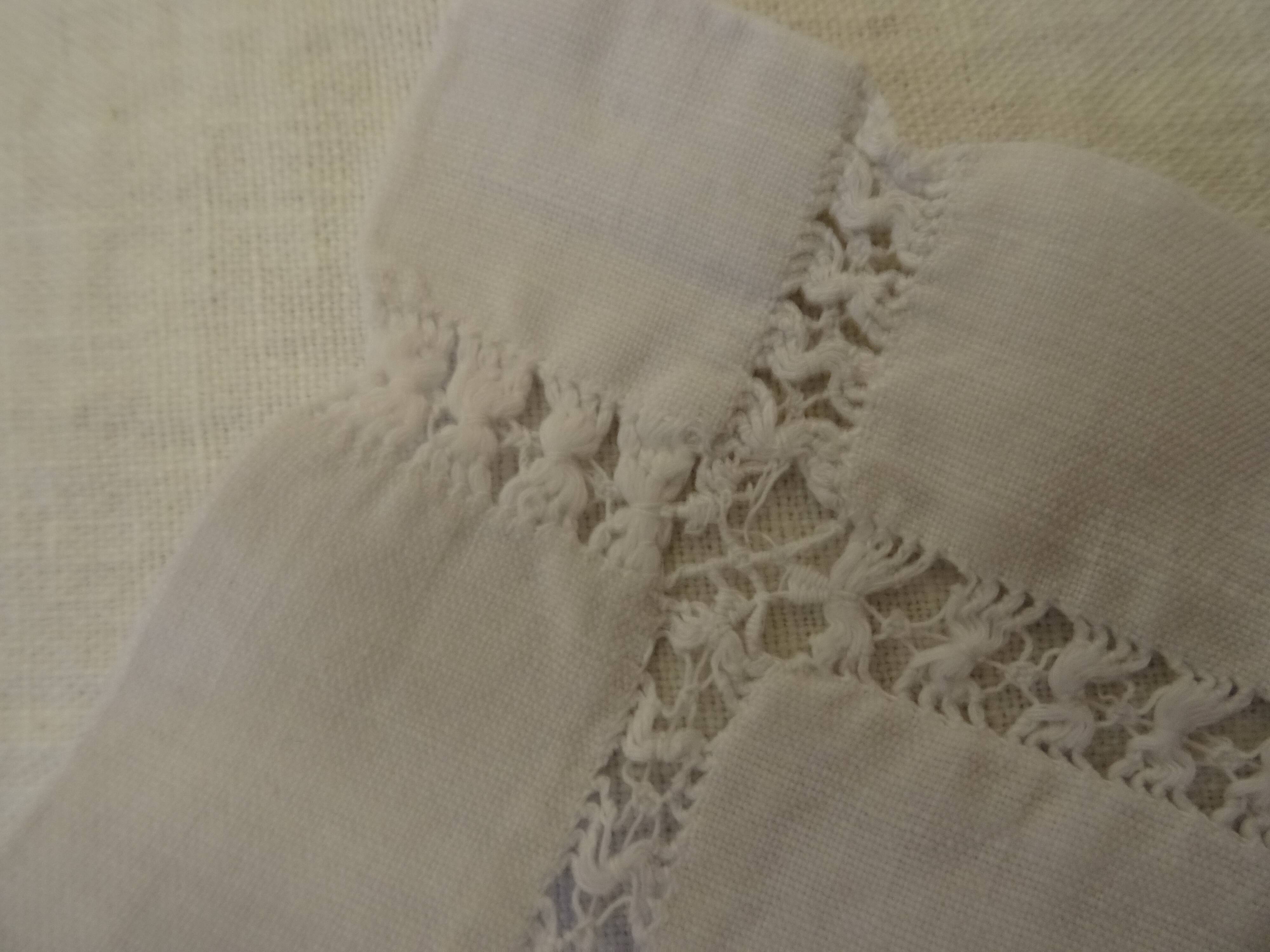 Pillowcase in linen with days