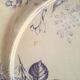 Antique iron earthenware dish