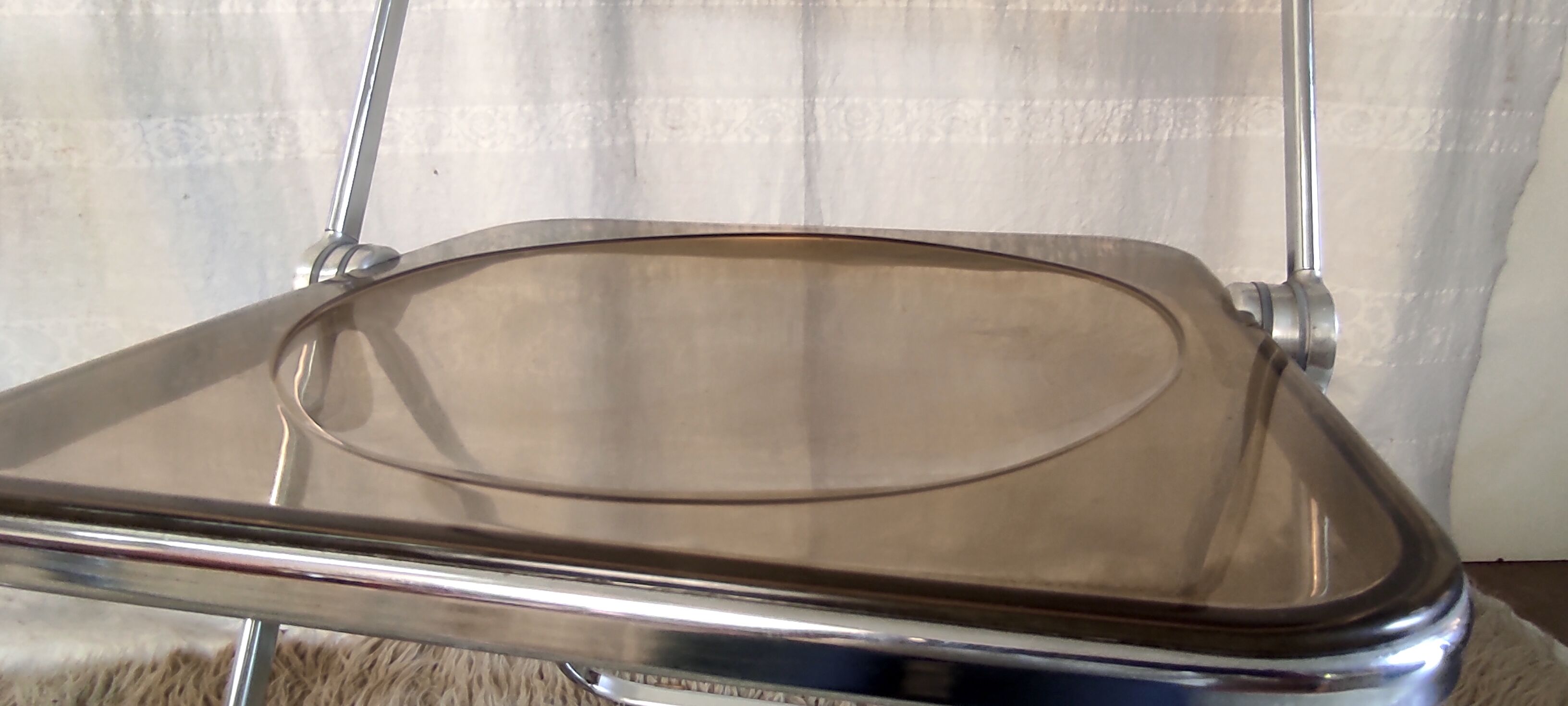 Duo of chairs "plia" by Giancarlo Piretti for Castelli, Italy 1970