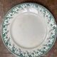 4 opaque porcelain dessert plates from Gien, Montigny model