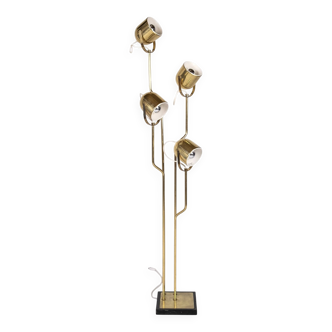 Brass floor lamp by Goffredo Reggiani, Italy, 1970.