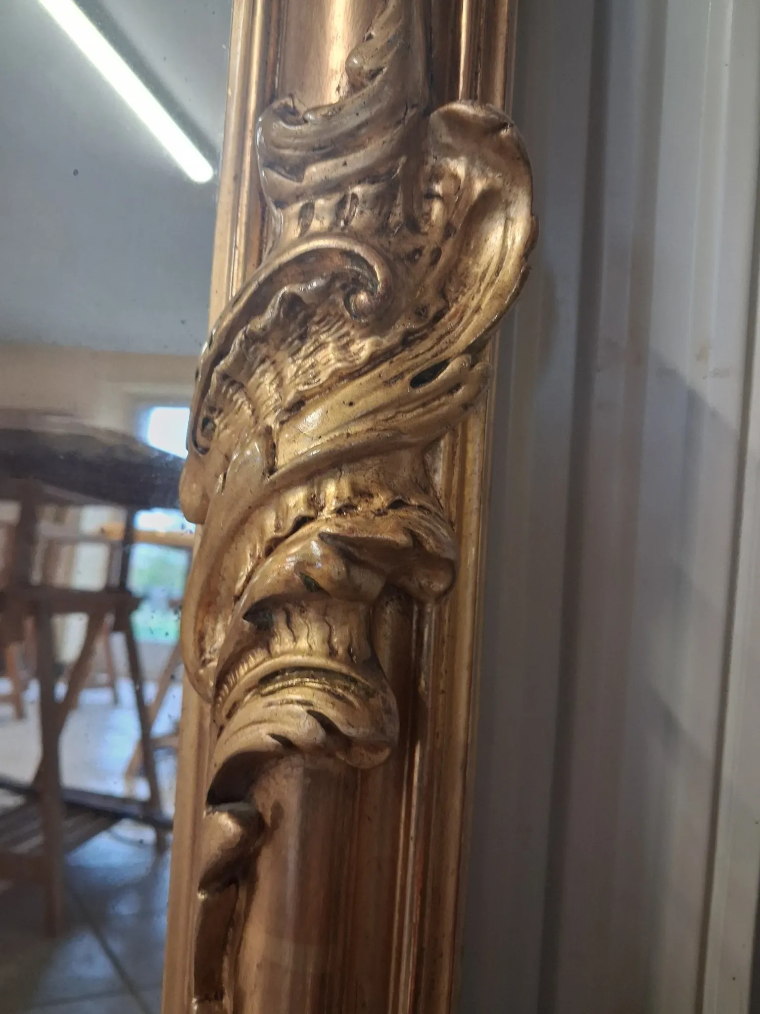 Mirror from the 19th century, 170 x 94.