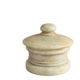 Vintage box in natural stone – Sculpted lid